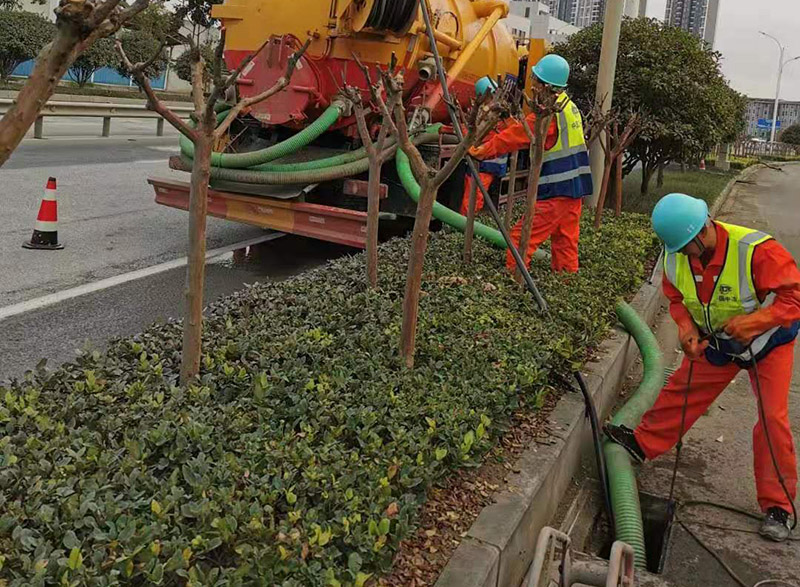 铅山市政管道清淤